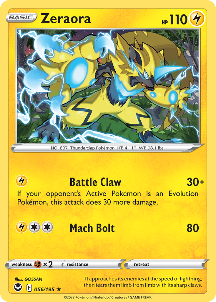 Zeraora [Silver Tempest-56]