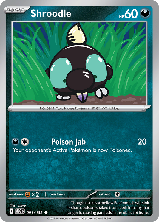 Shroodle [Mega Evolution-91]