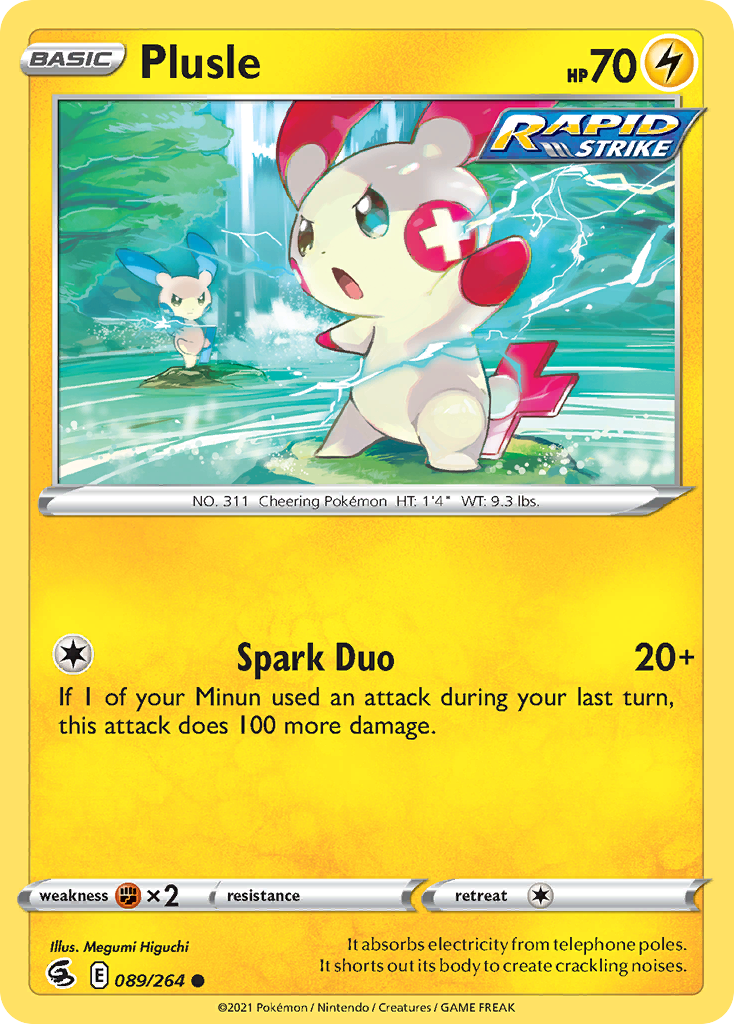 Plusle [Fusion Strike-89]