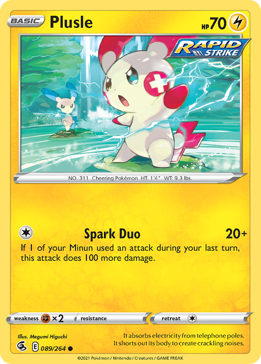Plusle [Fusion Strike-89]