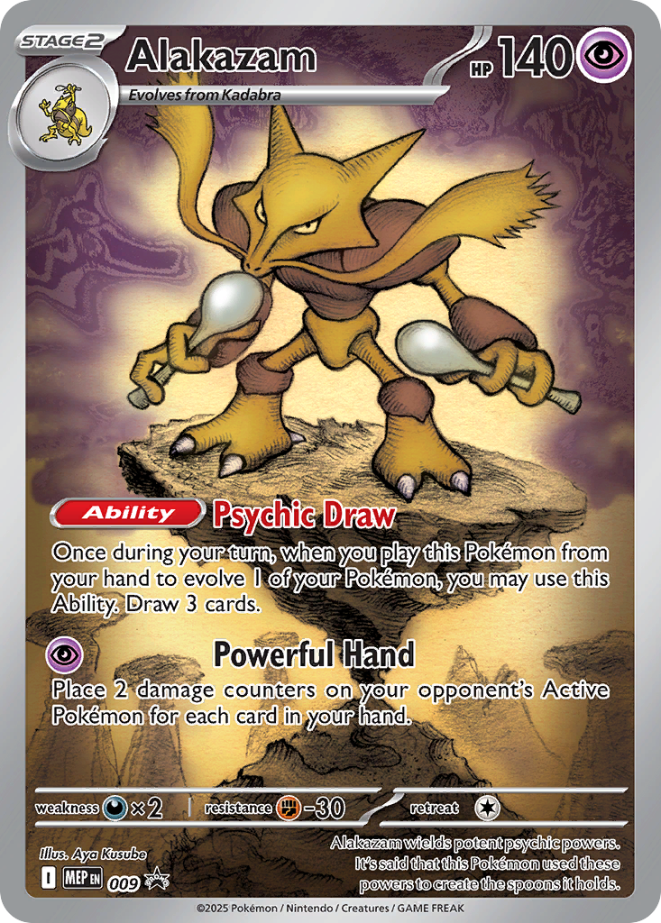 Alakazam [Mega Evolution Black Star Promos-9]