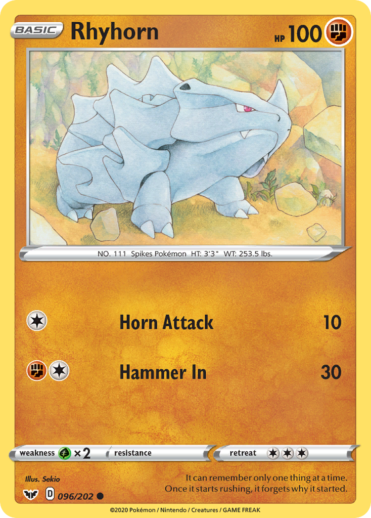 Rhyhorn [Sword & Shield-96]