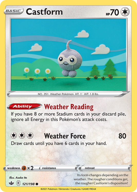 Castform [Chilling Reign-121]