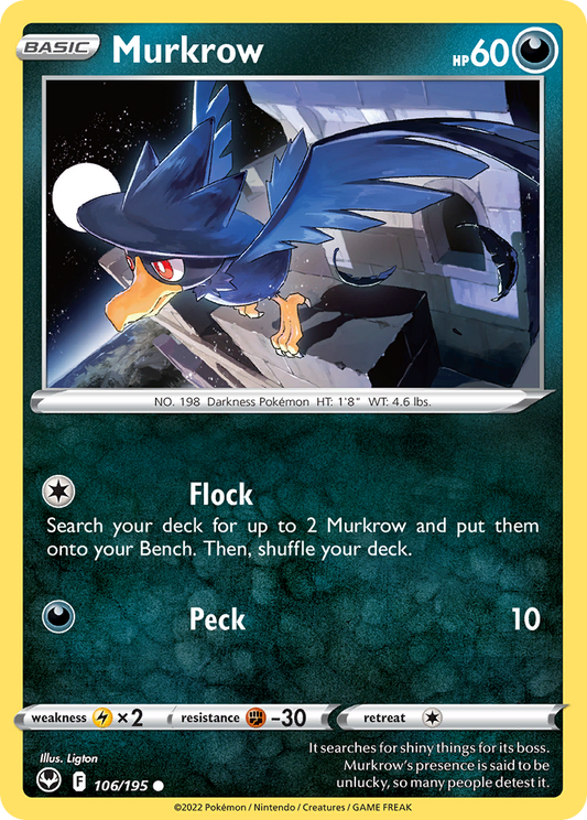 Murkrow [Silver Tempest-106]