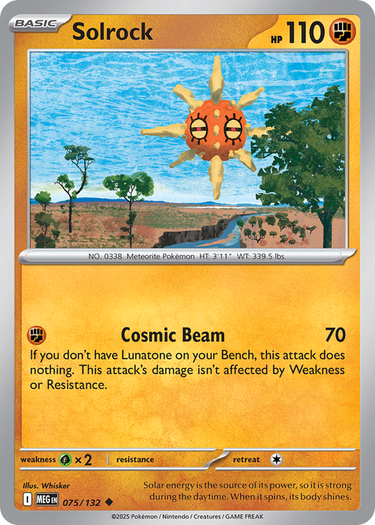Solrock [Mega Evolution-75]