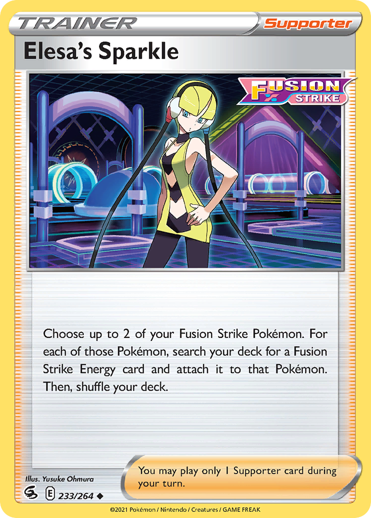 Elesa's Sparkle [Fusion Strike-233]