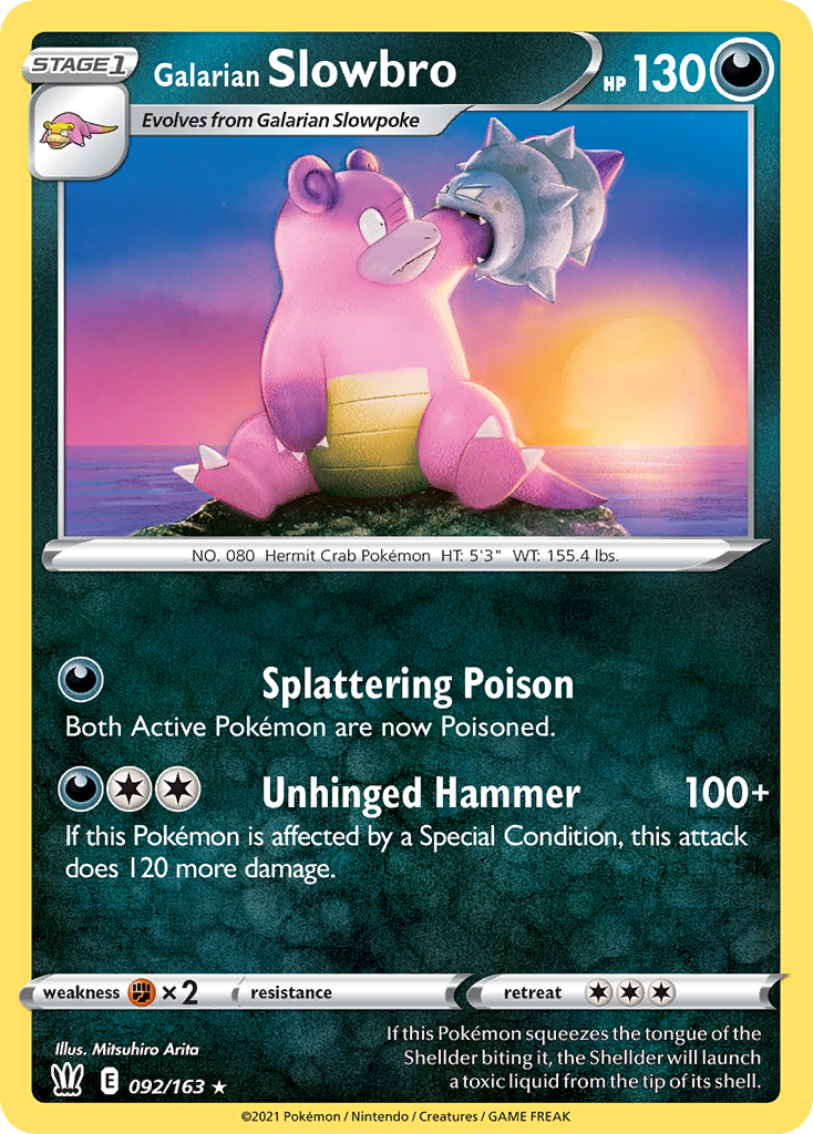 Galarian Slowbro [Battle Styles-92]