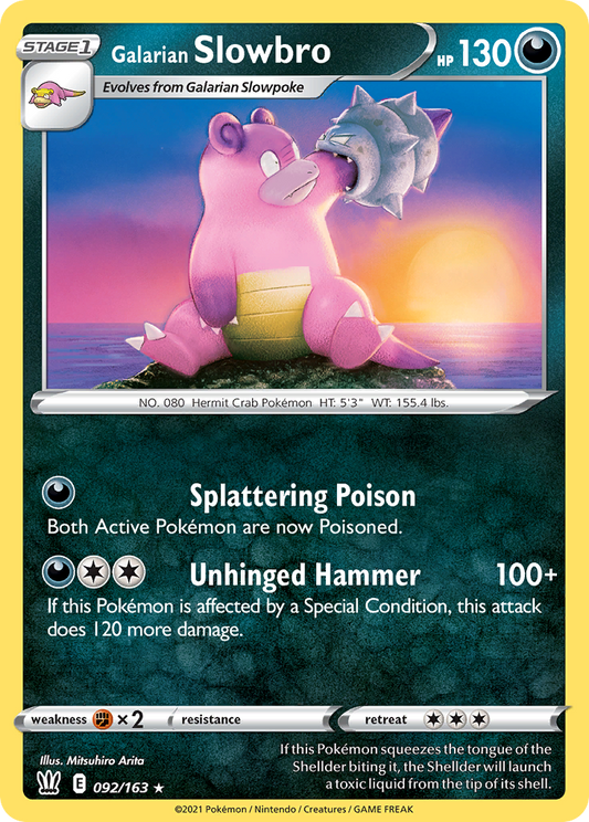 Galarian Slowbro [Battle Styles-92]