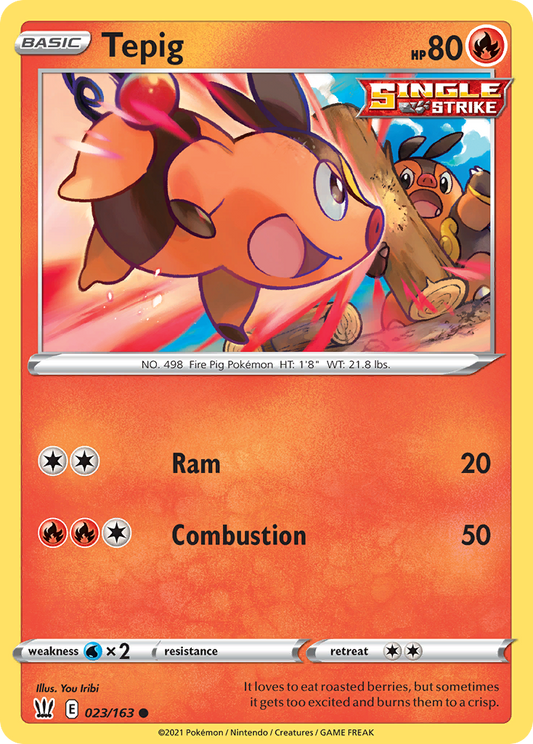 Tepig [Battle Styles-23]