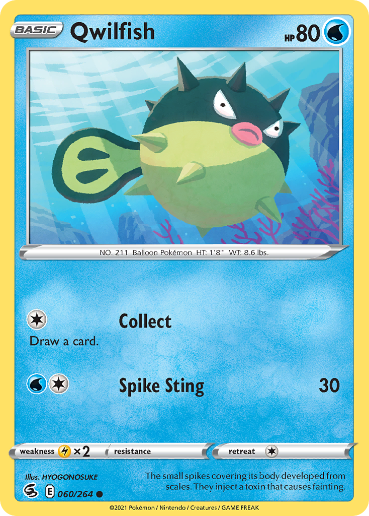Qwilfish [Fusion Strike-60]