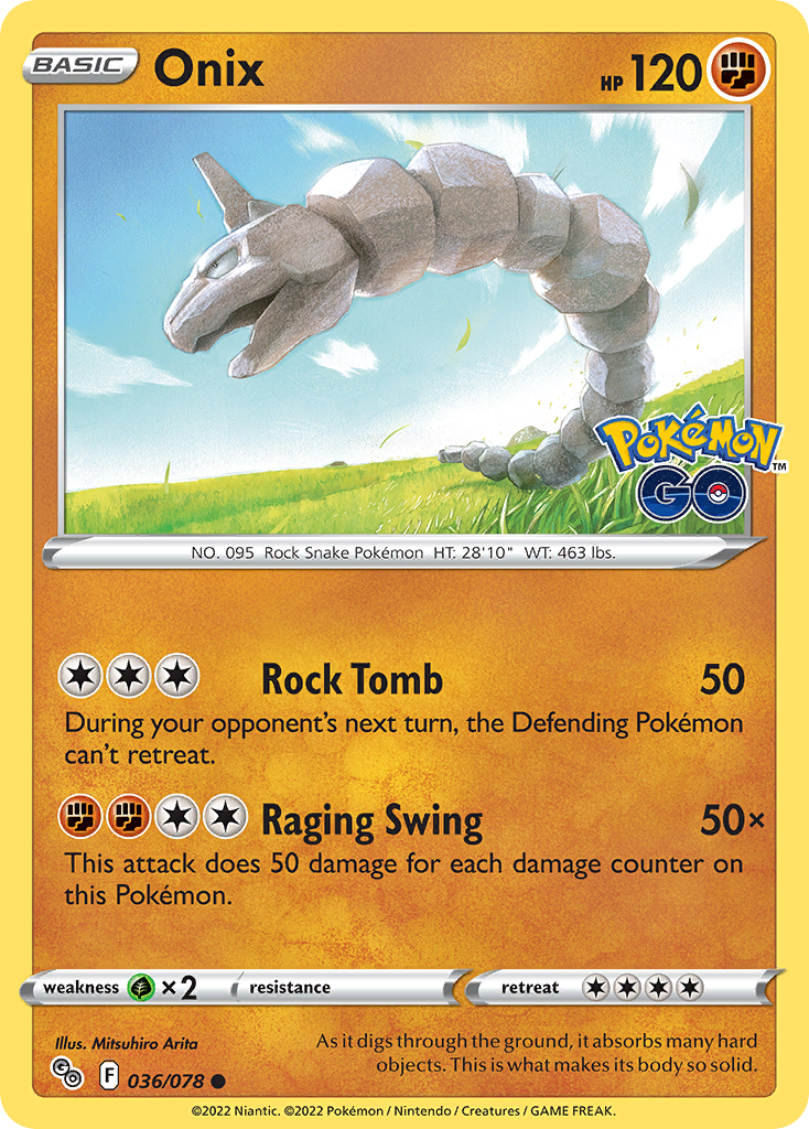 Onix [Pokémon GO-36]