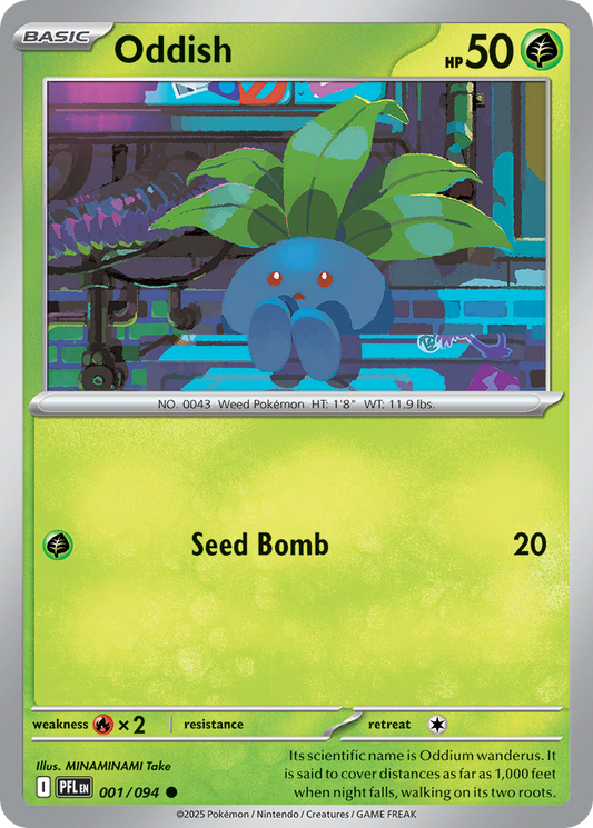 Oddish [Phantasmal Flames-1]