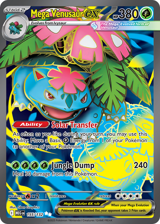 Mega Venusaur ex [Mega Evolution-155]