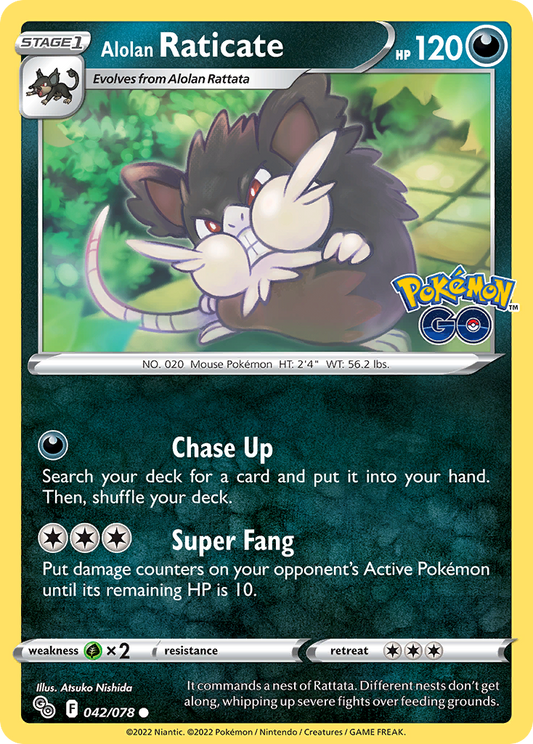 Alolan Raticate [Pokémon GO-42]