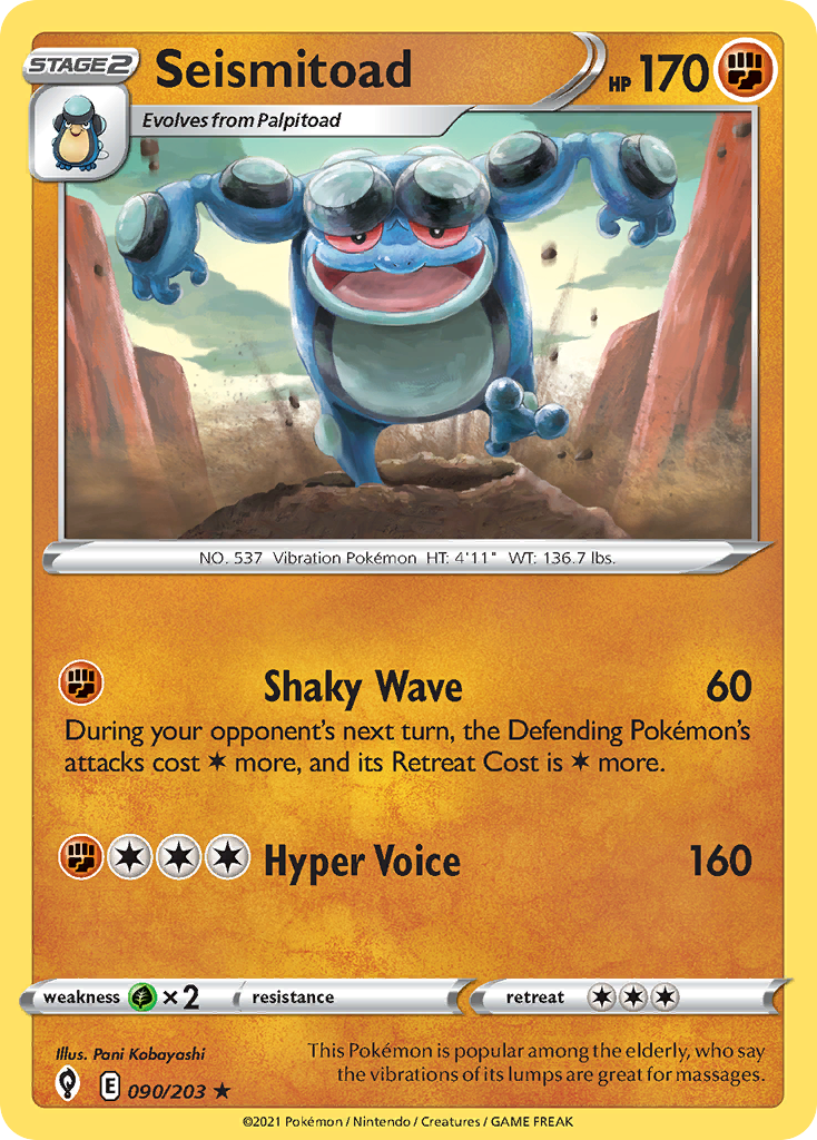 Seismitoad [Evolving Skies-90]