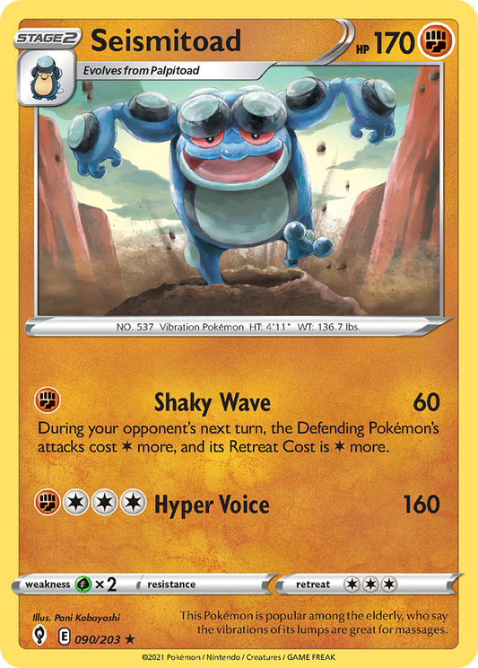 Seismitoad [Evolving Skies-90]