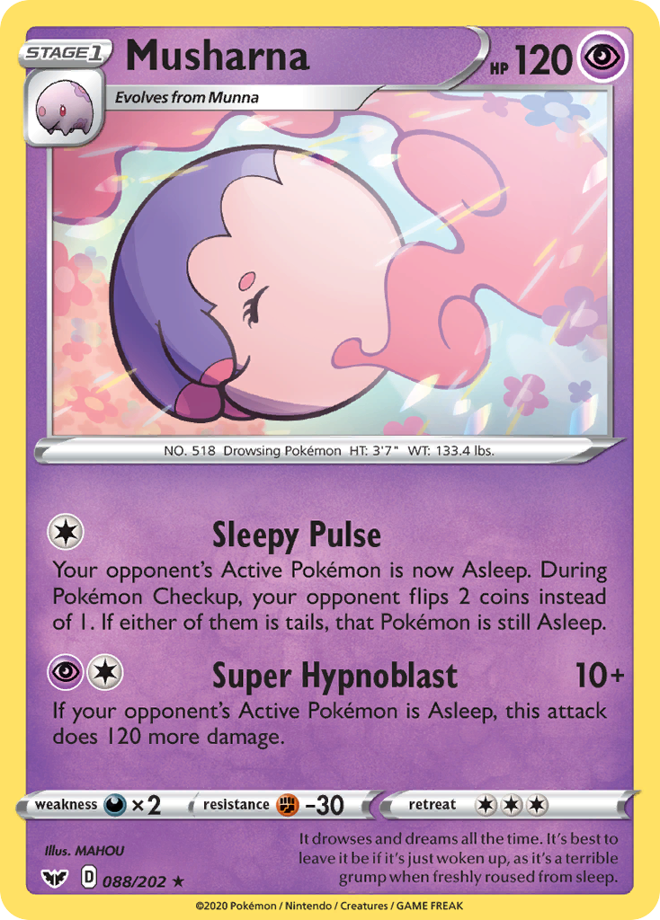 Musharna [Sword & Shield-88]