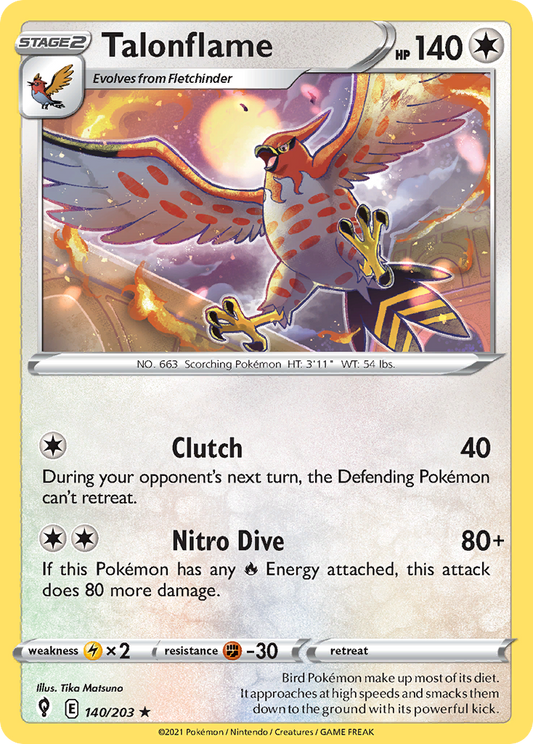 Talonflame [Evolving Skies-140]