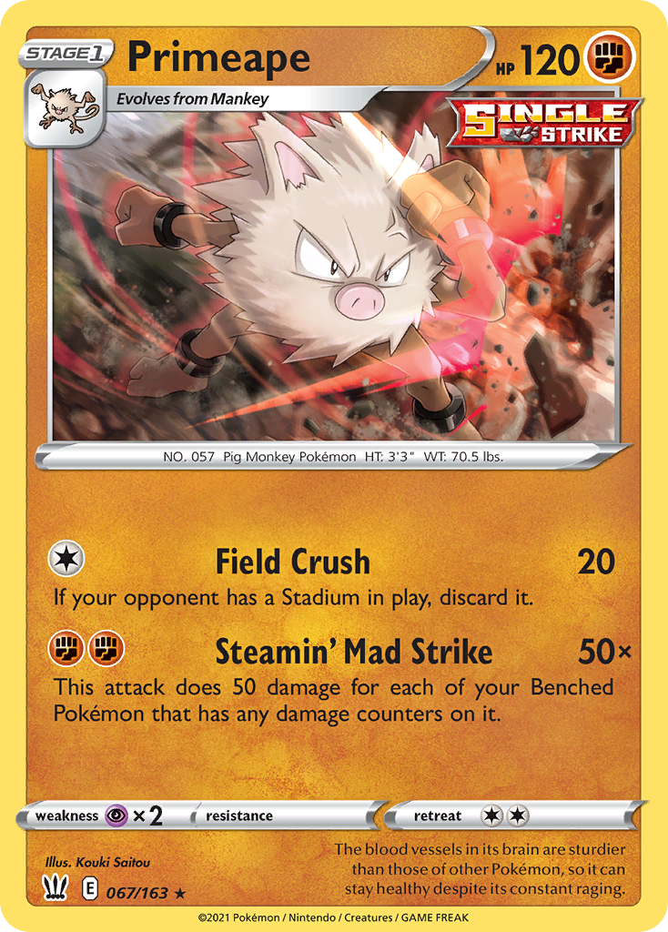 Primeape [Battle Styles-67]