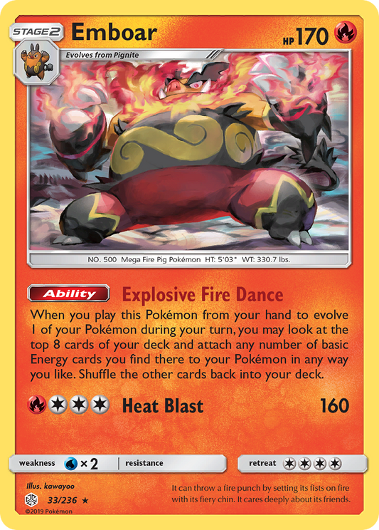 Emboar [Cosmic Eclipse-33]