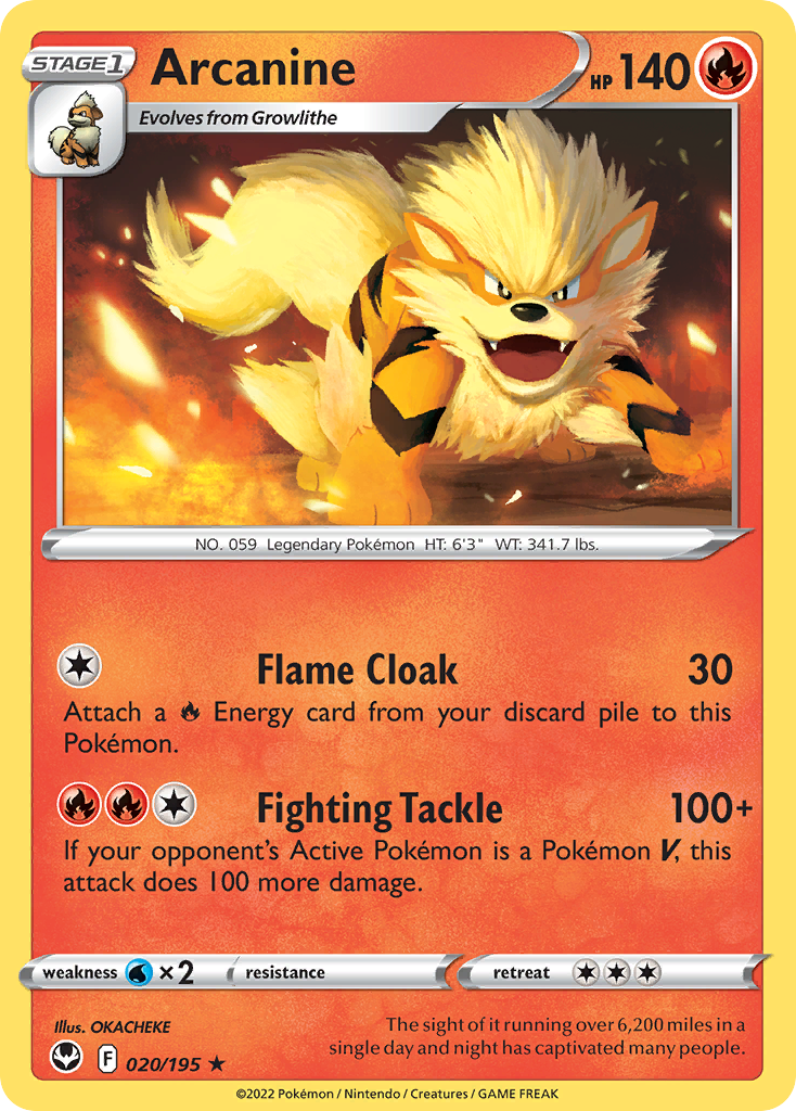Arcanine [Silver Tempest-20]