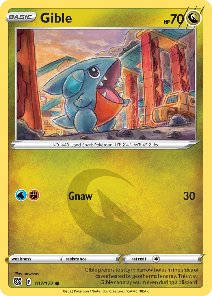Gible [Brilliant Stars-107]