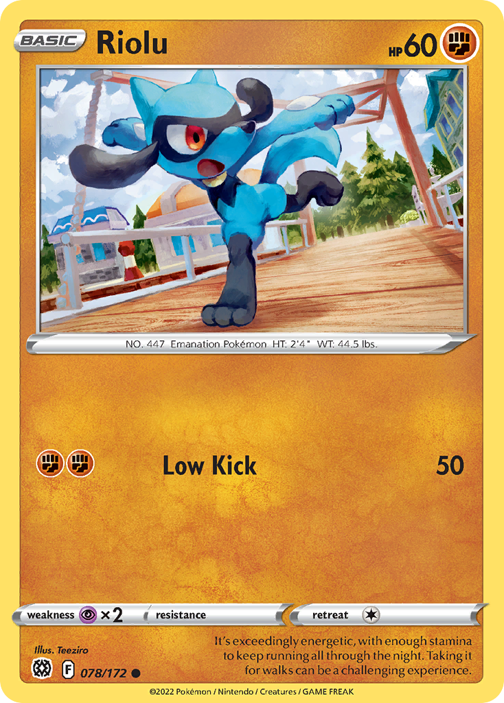 Riolu [Brilliant Stars-78]