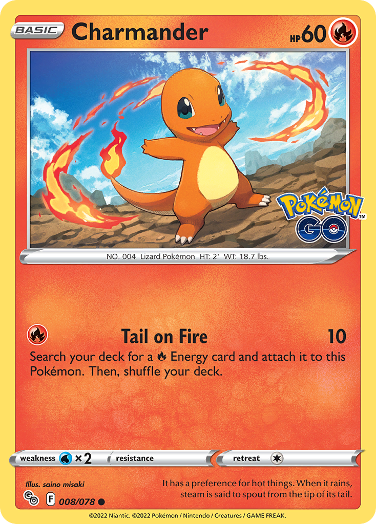 Charmander [Pokémon GO-8]