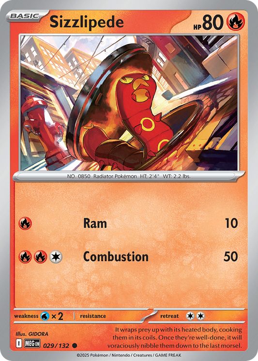 Sizzlipede [Mega Evolution-29]