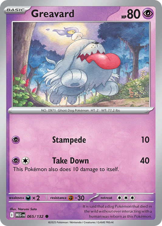 Greavard [Mega Evolution-65]