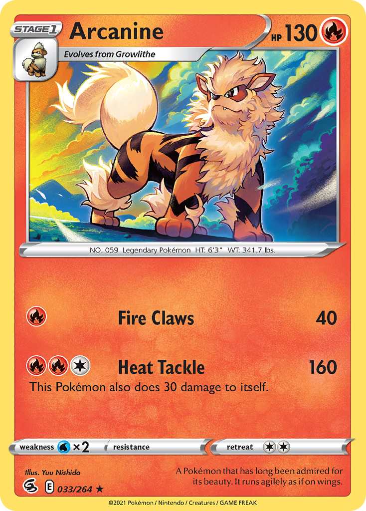 Arcanine [Fusion Strike-33]